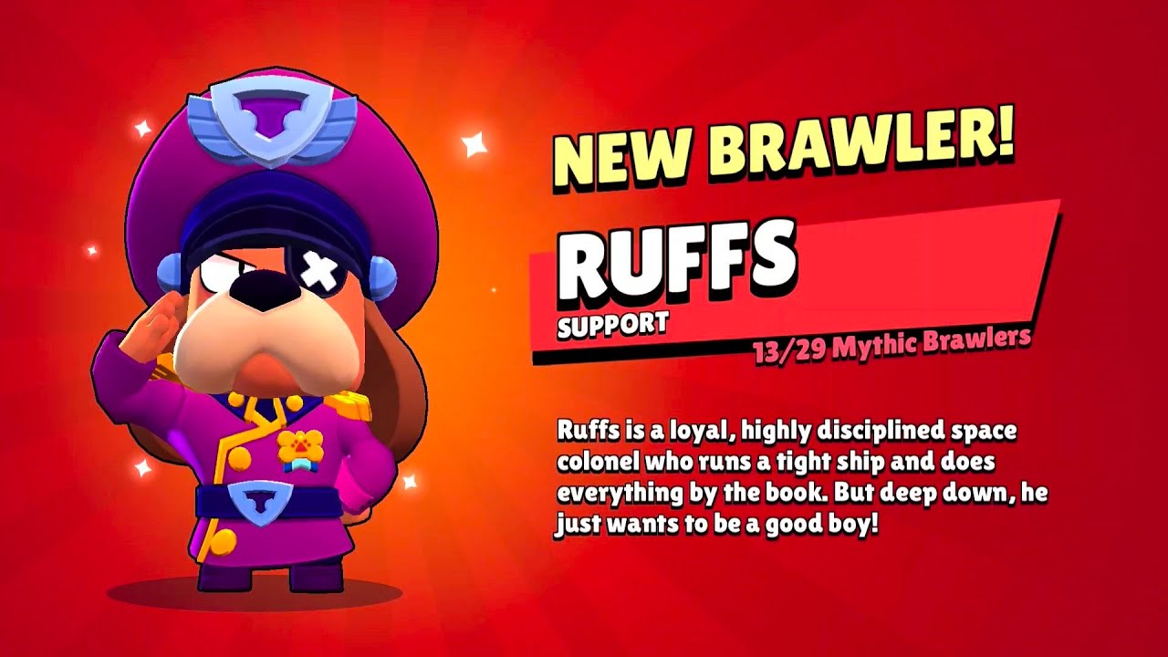 NEW RUFFS SKIN SHOWCASE! BEST SUPPORT Brawler? (Brawl Stars) - YouTube
