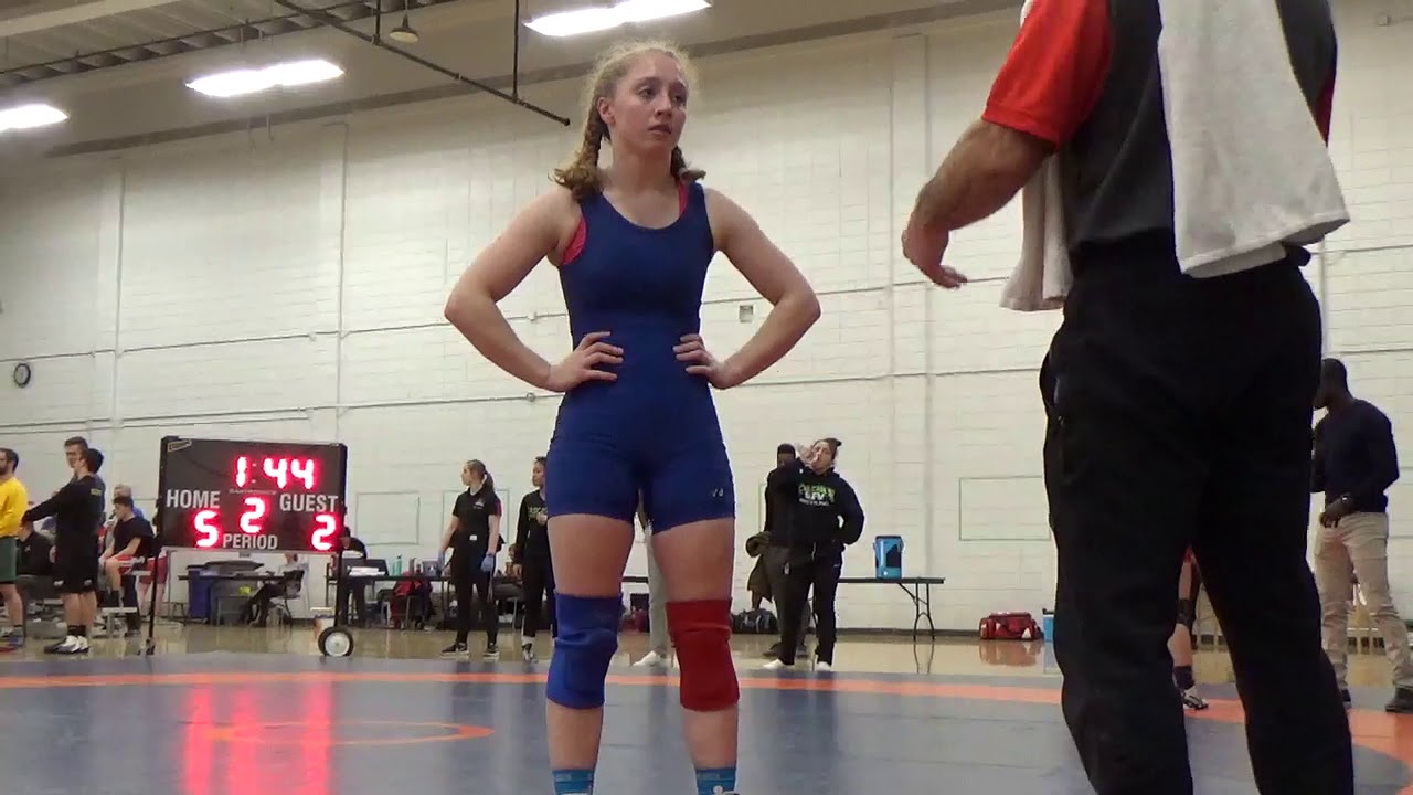 2018 Dino Open WW48kg Augusta Eve (Dinos) vs Alexia Seal (SFU)