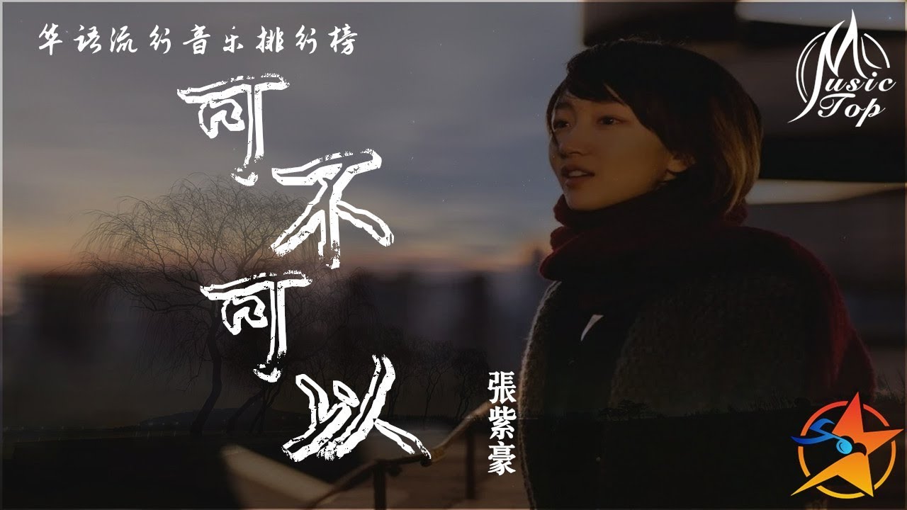 华语流行音乐排行榜【可不可以】张紫豪[动态音频版MV]高清 - YouTube