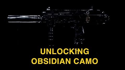UNLOCKING OBSIDIAN ON THE MP7
