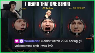 Wunder Gets Caedrel To Watch G2 Voice Comms From 2020 Resimi