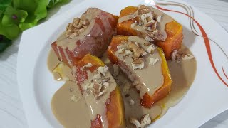 Yaptığım Gün Bitti Kabak Tatlısının En Lezzetli Hali Fırında L Mutfağımdaki Tadlar L Tarifler