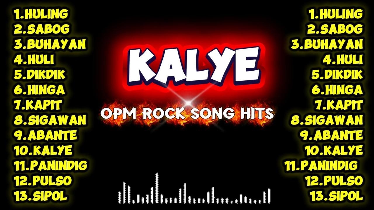 💥BEST COUNTRY ROCK SONGS | PINOY ROCK | OPM ROCK MUSIC HITS | KALYE💥@maryluztv