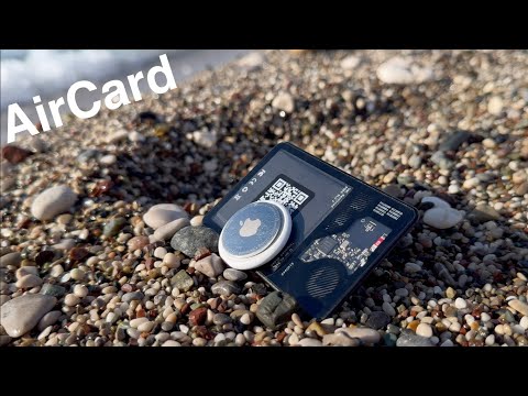 Видео: AirTag для кошелька/паспорта - AirCard! Лучший аналог AirTag в виде банковской карты - AirCard