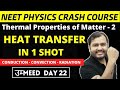 HEAT TRANSFER IN ONE SHOT - Thermal Properties Of Matter - PART 2|| NEET Physics Crash Course