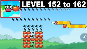 Hungry Worm - Greedy Worm level 152 153 154 155 156 157 158 159 160 161 162 - Gameplay Walkthrough