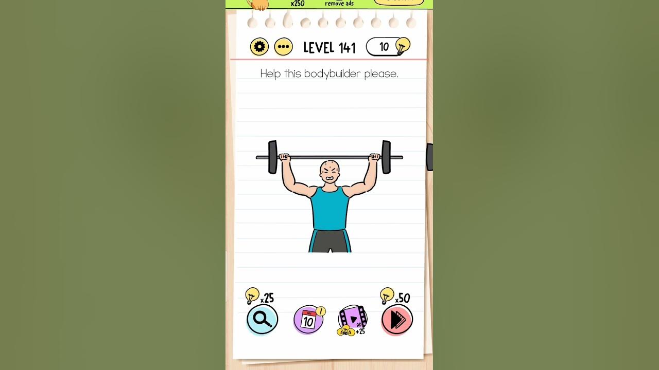 brain test level 140 - YouTube