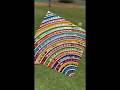 Multicolored Lippan Art #diy #lippanartwork #art #shorts #easy #craft #viral #lippanart
