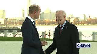 President Biden meets Prince William