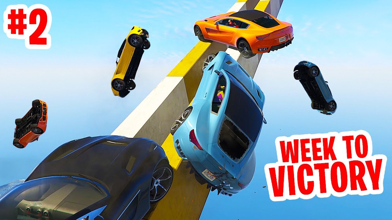 RUZIE BIJ DE FINISH! // Week to Victory #2 (GTA V Online)