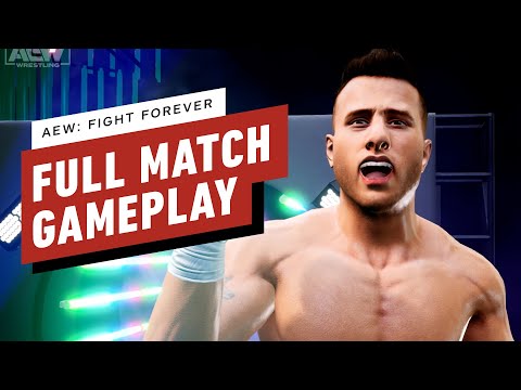 AEW Fight Forever Gameplay - MJF vs Jade Cargill - Full Match