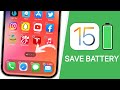 iOS 15 - 40+ Tips to Improve Battery Life!