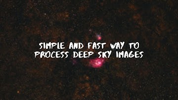 Simple and Easy way to do Deep Sky Processing in 10 minutes | Lagoon & Trifid Nebulae | ryanxbraxton