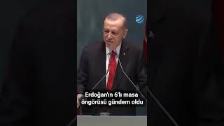 Oturdular, Konuştular, Dağıldılar Erdoğanın 6Lı Masa Öngörüsü Gündem Oldu