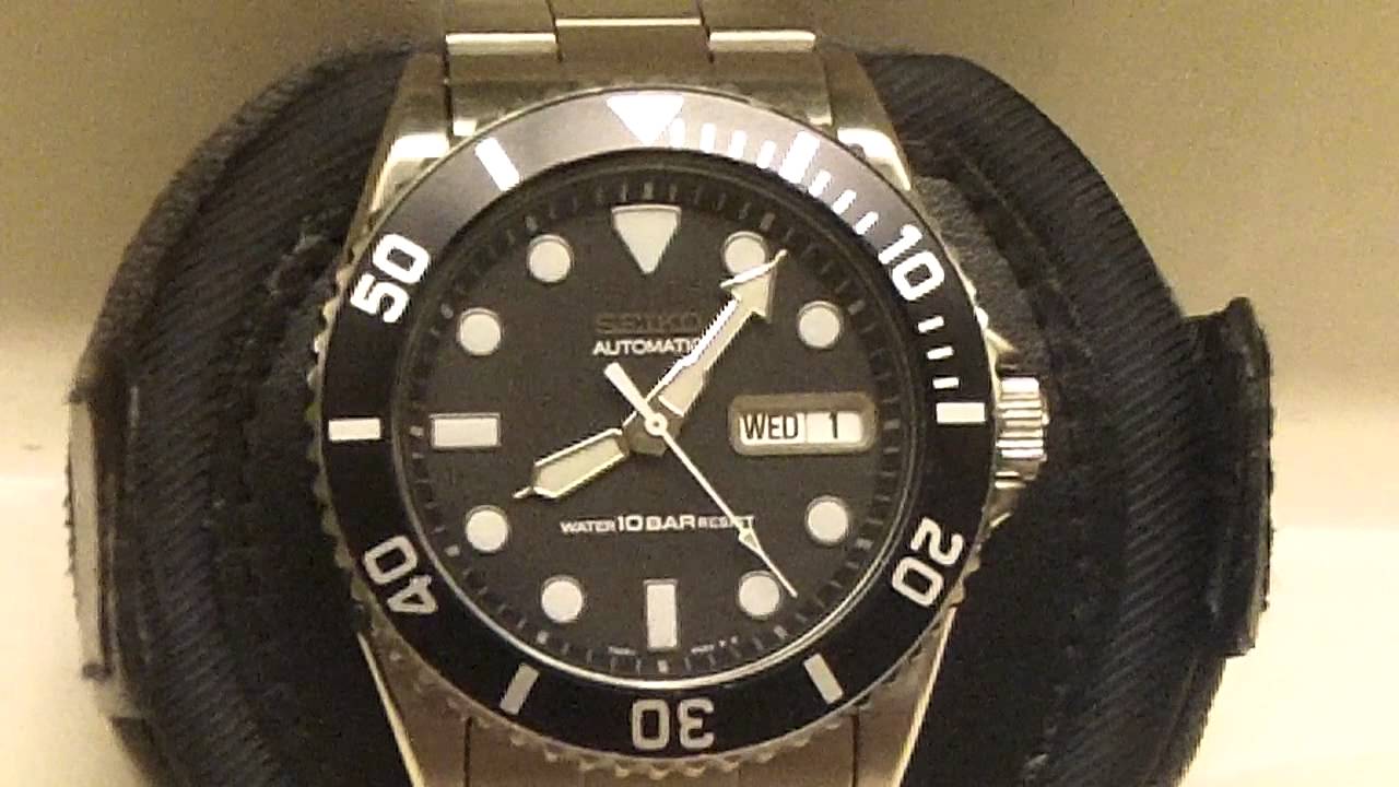 Seiko SKX031 7s26-0040 Dive Watch - Seiko Automatic Watch - YouTube
