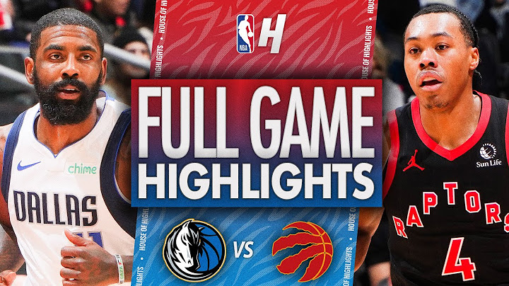 Dallas Mavericks vs Toronto Raptors - Full Game Highlights | December 7, 2024-25 NBA Season