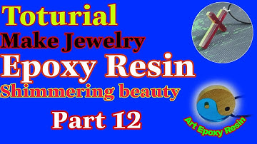 Art Epoxy Resin/Epoxy resin and wood, amazingly beautiful Red Cross Pendant