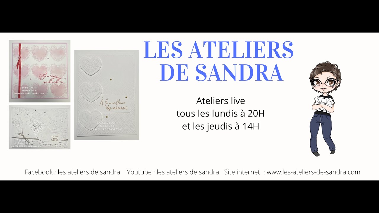 TUTO SCRAP Une carte Monochrome