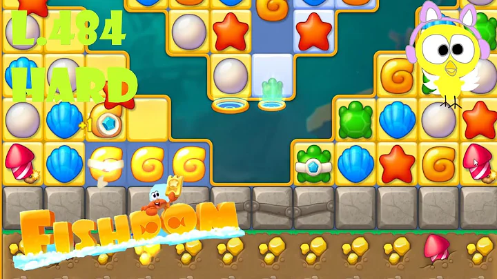 Fishdom level 484 hard
