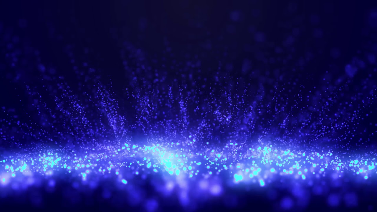blue particle background loop animation - Download Stock Footage - YouTube