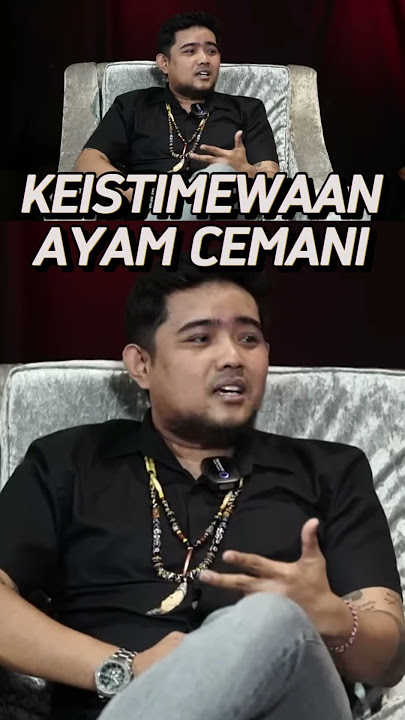 Kesitimewaan Ayam Cemani: Unggas Langka Penuh Manfaat! #podcast #pelet #santet#penguakmitos #shorts