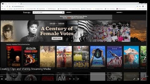 Create and Share Video Clips -- Kanopy