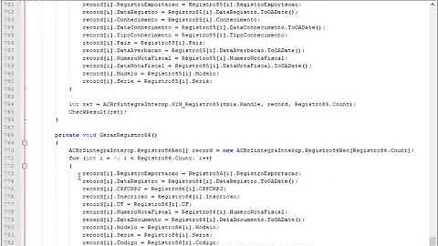 T2Ti ERP 2 0   C#   Sintegra   05 ACBr Sintegra