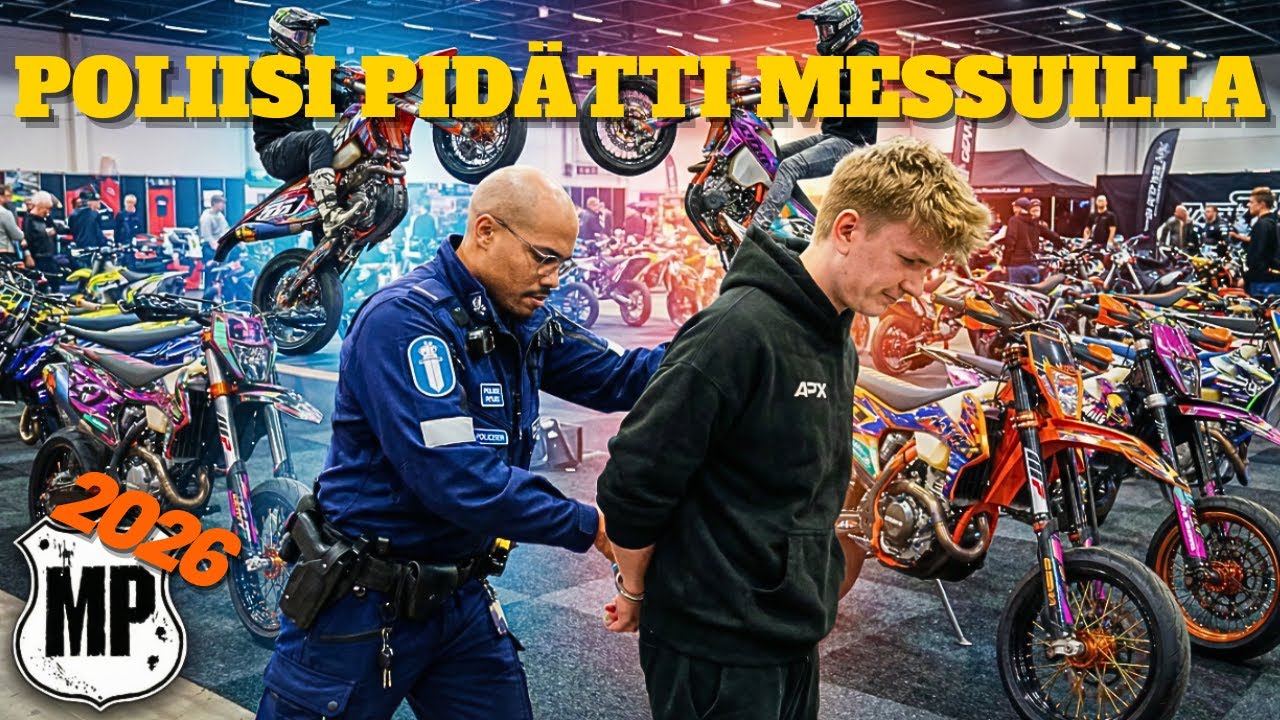 POLIISI PIDÄTTI MESSUILLA?! - MP MESSUT 2026