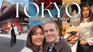 Japan Couple Vlog 🇯🇵 Winter Dates, Sushi Nights & Tokyo Shopping Adventures!