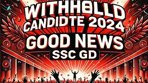 Ssc gd withheld condidate 2024 #indianparamilitaryforces #armylover #ssccgl #bsf