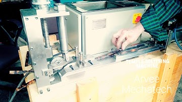 Temple splitting machine