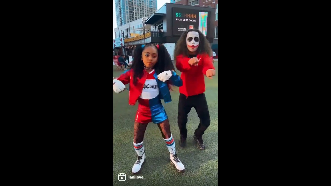 KD LANI Shorts Halloween2022 Halloween Harleyquinn