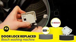 How to Replace a Bosch Washing Machine Door Lock (Washer Interlock Changed)