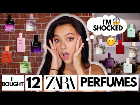 I BOUGHT 12 ZARA PERFUMES😱?!?REVIEWING AND RANKING ZARA PERFUMES?!?! ARE THEY ANY GOOD?!?🤷‍♀️