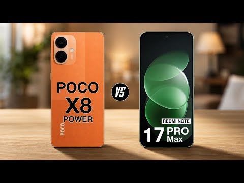 poco x8 power vs redmi note 17 pro max - full animated comparison ⚡ which one is best