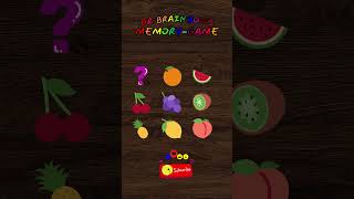 The Best Viral Fruit Memory Game Challenge 🍉🍌🍒🍓🍍🍎 #shorts Week 10 screenshot 1