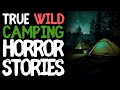 True Wild Camping Scary Horror Stories for Sleep | Black Screen With Rain Sounds