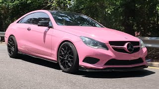 Beautiful 2014 Mercedes Benz C207 Rollers 4K #explorepage #mercedes