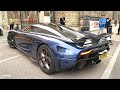 London concours 2024  arrival of the cars to the show supercars  classics on the road