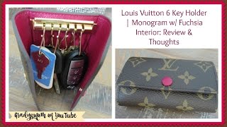 Louis Vuitton Multicles 6 Key Holder Monogram Fuchsia-Interior