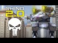 Omg i remastered the rhino  massive upgrades vs the meta  war robots