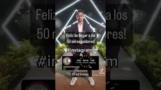 50 Mil En #Instagram Woooooowwww #Dj