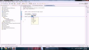 Hola Mundo Con Java En Eclipse