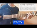 ( Tutorial Gitar ) Sezairi - It's You ( Guitar Chords, Strumming + Tab Intro )
