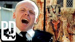 Cop Fails To Protect Journalist From Murder Hot Fuzz 2007 Pd Tv