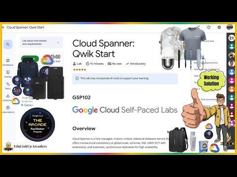Cloud Spanner: Qwik Start | GSP102
