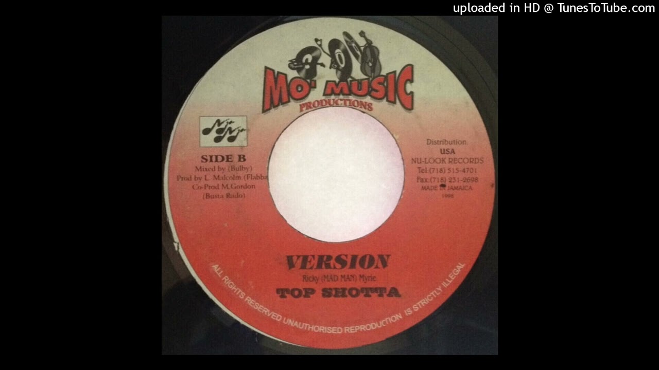 Top Shatta Riddim Instrumental Version (Mo' Music Productions) 1998