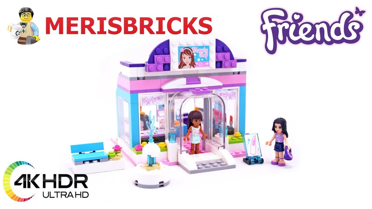 Lego 3187 - Friends - Butterfly Beauty Shop - Lego Speed Build & Review 4K UHD #LegoSpeedBuild - YouTube