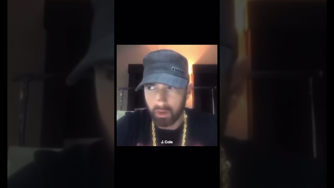 “The inside rhyme schemes that J. Cole does is just different” - Eminem 