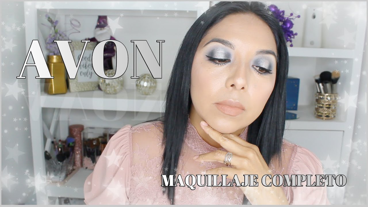 MAQUILLAJE COMPLETO UTILIZANDO UNICAMENTE PRODUCTOS DE AVON